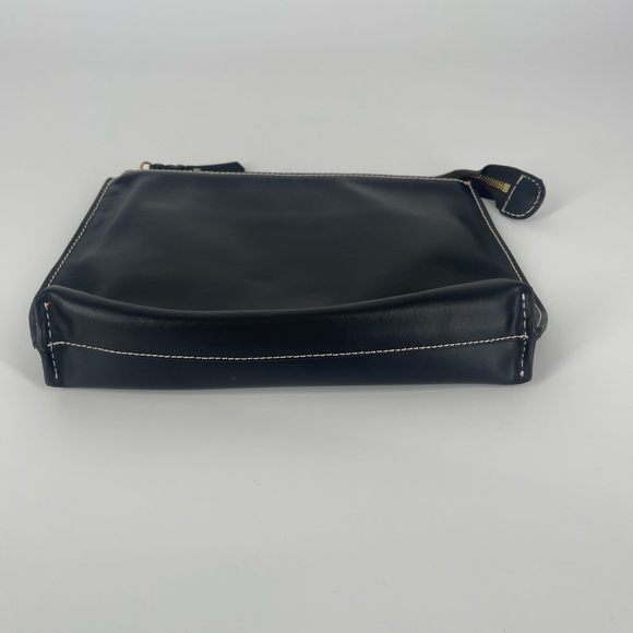Black Leather G.IL.I Clutch (PA3#2) - Picture 6 of 9